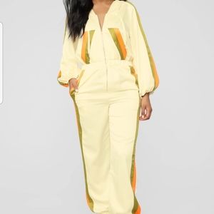 Fashion Nova Hooded Jumpsuit